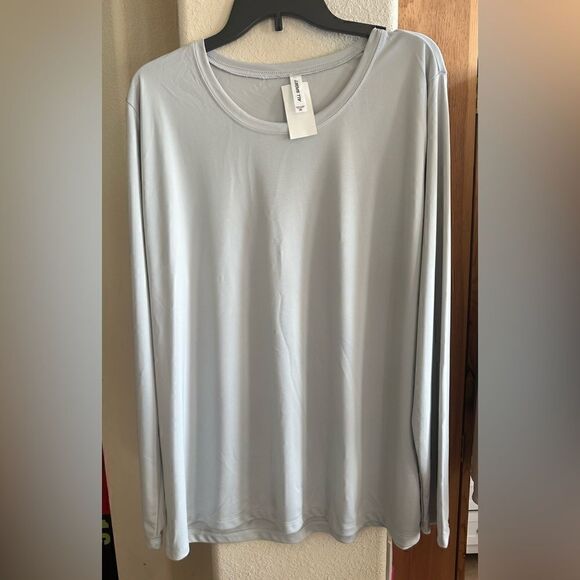 🧡 2 for $10 bundle w/ 🧡 NWT All Sport brand 100% polyester long sleeve shirts - Picture 1 of 4